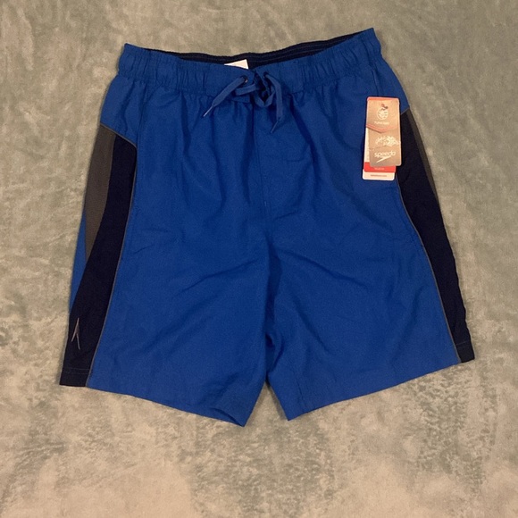 Speedo Swim Mens Blue Speedos Shorts Above The Knee Size M Poshmark